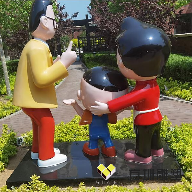 為什么有些玻璃鋼雕塑產(chǎn)品容易掉漆?