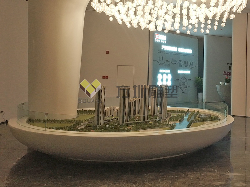 房產銷售玻璃鋼沙盤模型