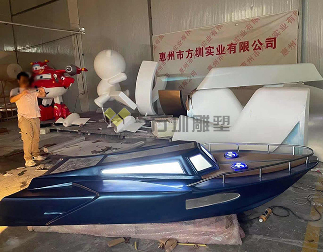 玻璃鋼快艇室內裝飾模型