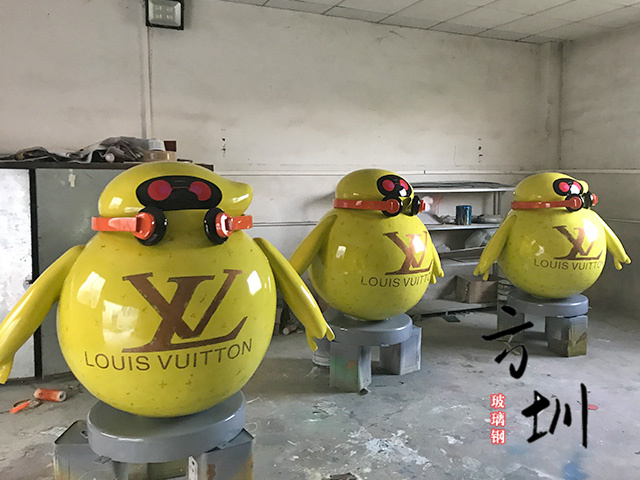 玻璃鋼卡通機(jī)器人雕塑