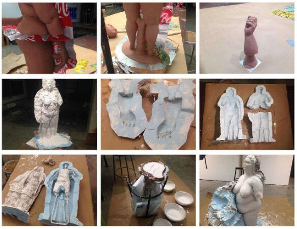 玻璃鋼雕塑如何翻模?