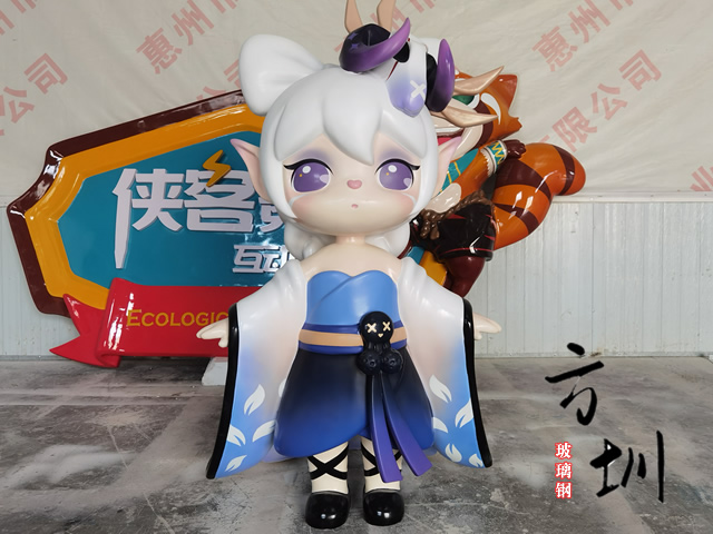 電影院卡通動漫雕塑標牌