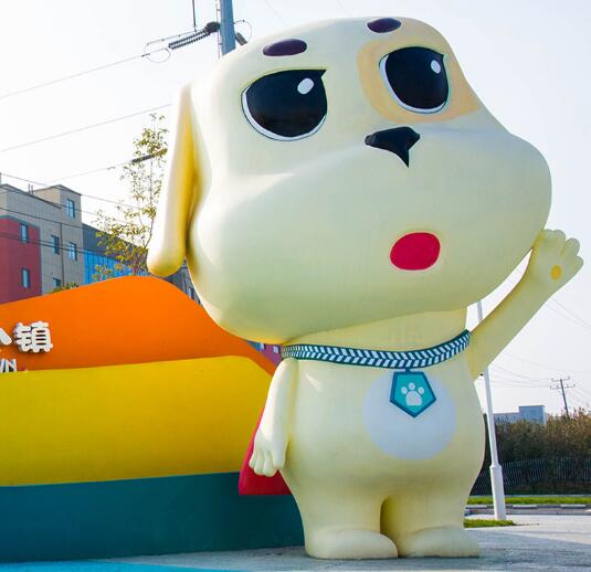 卡通玻璃鋼吉祥物雕塑