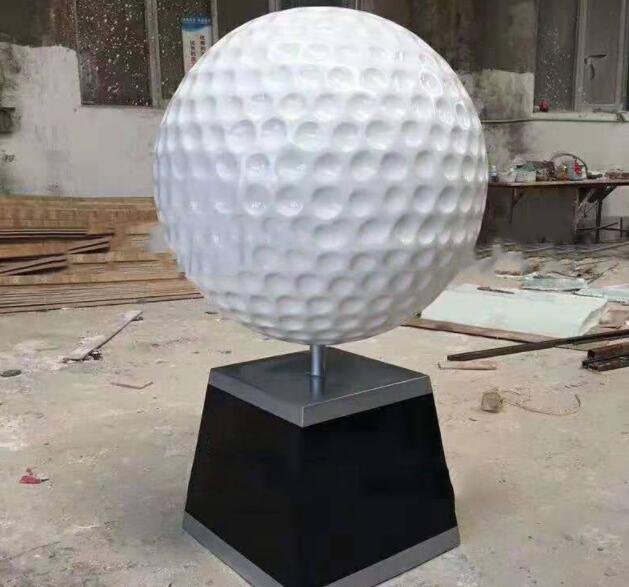 高爾夫球玻璃鋼雕塑