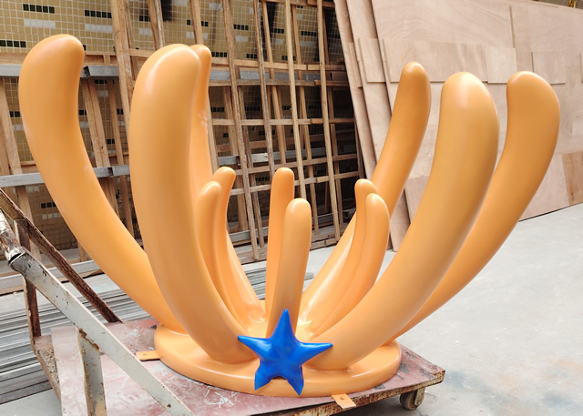 景觀不銹鋼珊瑚礁雕塑裝飾