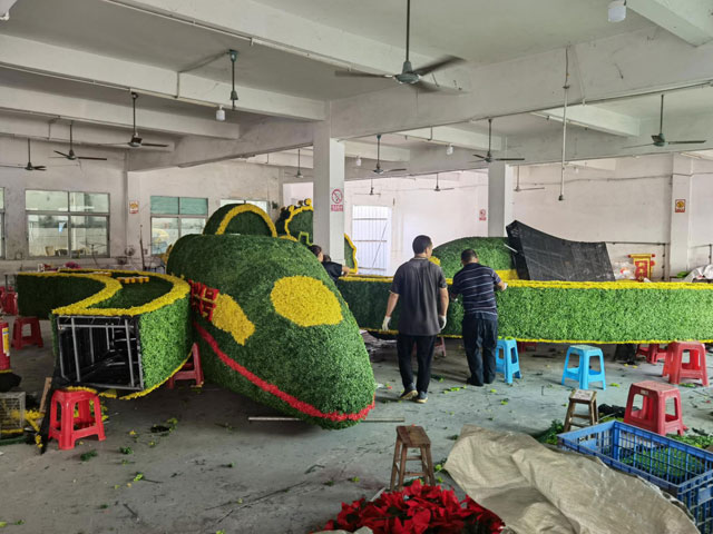 公園園林景觀綠雕植物雕塑