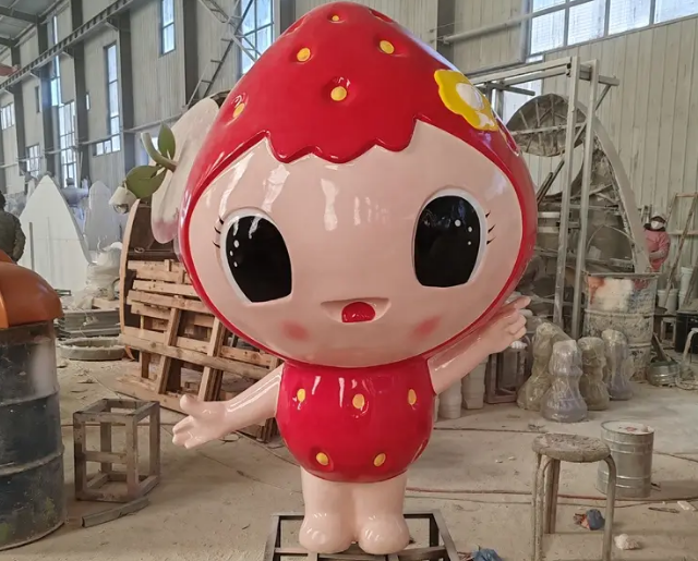 玻璃鋼卡通IP人物雕塑