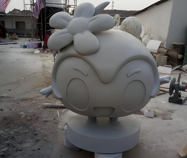 玻璃鋼卡通雕塑當(dāng)代城市景觀的治愈密碼