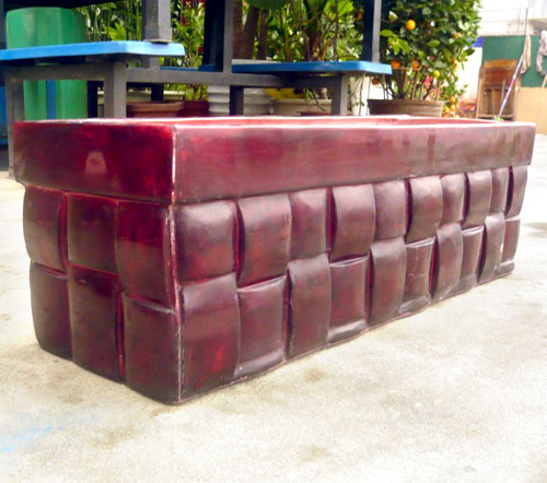 園林綠化玻璃鋼花槽