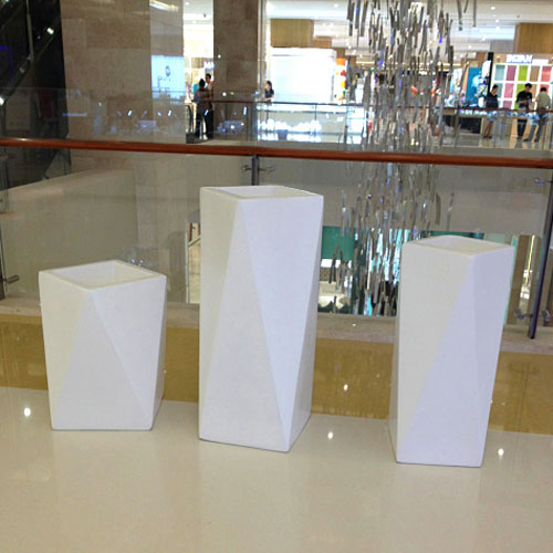 商場菱形創意花瓶