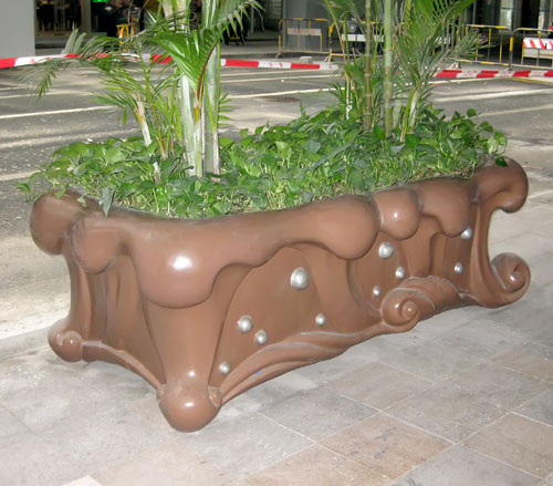 創意玻璃鋼景觀花盆