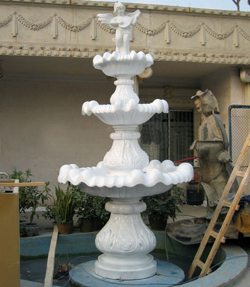 廣場玻璃鋼噴泉花盆