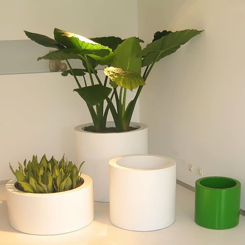 室內家居組合玻璃鋼花盆