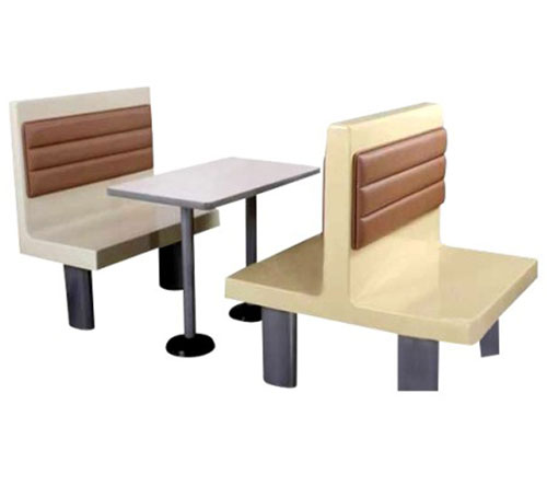 餐廳玻璃鋼卡座沙發