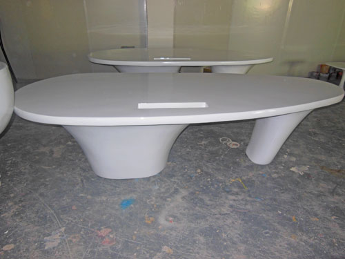 時尚玻璃鋼接待前臺