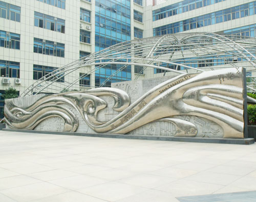 不銹鋼大型藝術雕塑