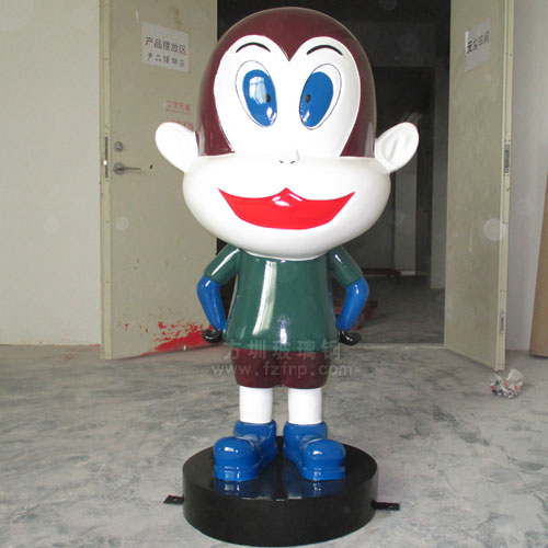 玻璃鋼猴子動物雕塑