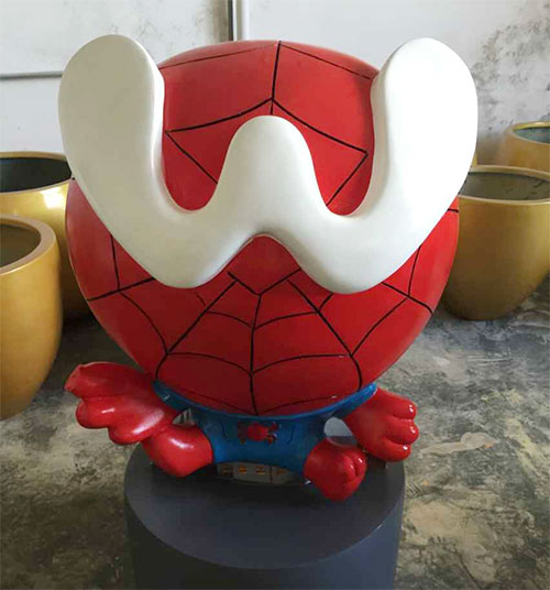 玻璃鋼小公仔雕塑