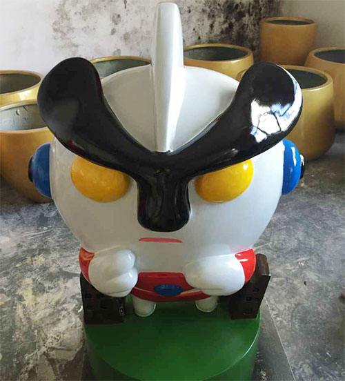 玻璃鋼可愛(ài)公仔雕塑