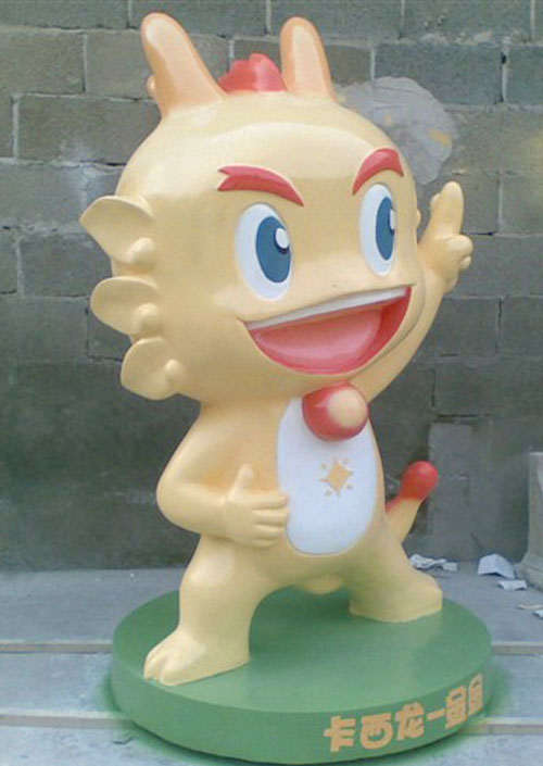 玻璃鋼卡通雕塑的獨特性