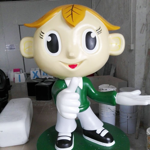 玻璃鋼卡通小孩雕塑