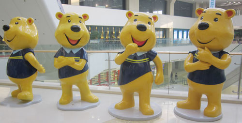 卡通雕塑的藝術表達