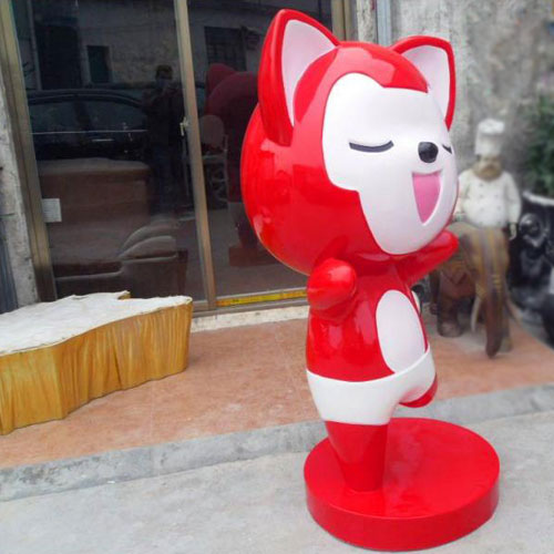 玻璃鋼卡通公仔雕塑