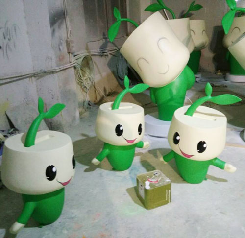 玻璃鋼卡通雕塑工藝