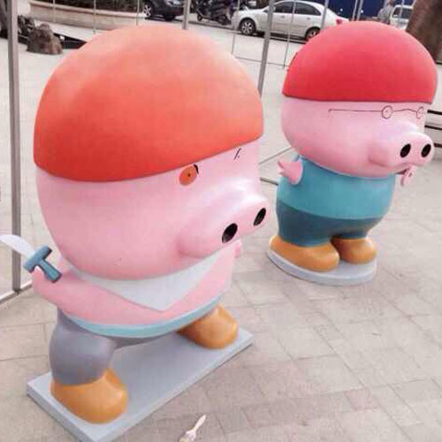 玻璃鋼動漫公仔雕塑