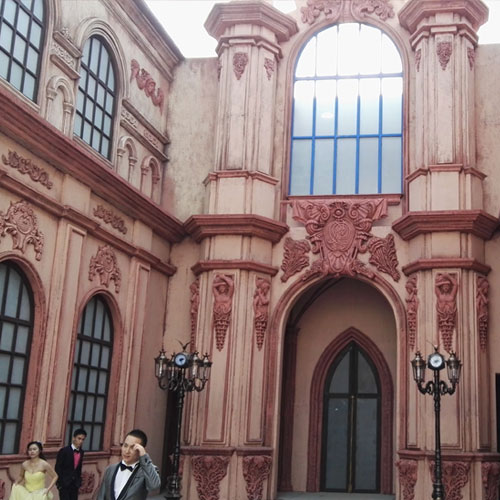 玻璃鋼砂巖裝飾雕塑