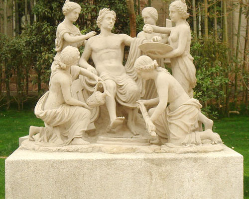 玻璃鋼砂巖人物雕塑