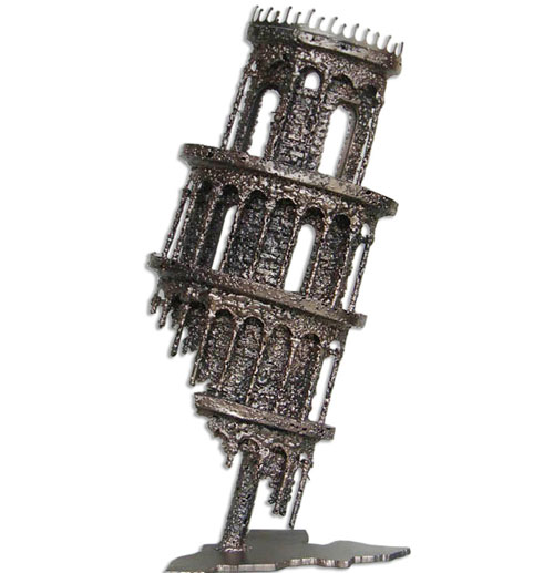 鐵藝創意塔擺件