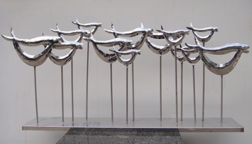 鐵藝室內擺件創(chuàng)意雕塑