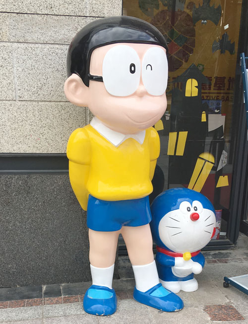 玻璃鋼動漫人物圓雕雕塑