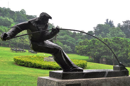 體育雕塑表現出文化內涵