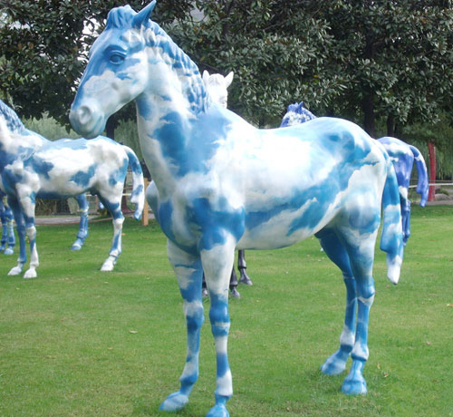 園林雕塑反映一定的社會時代精神